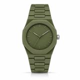LGT JWLS Soho Groen Kunststof Herenhorloge