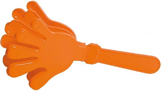 Oranje Handklapper 24cm
