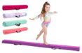 Balk gymnastique enfants - 210 cm, 240 cm ou 270 cm - Pliable - Faux suède - Avec sac de transport