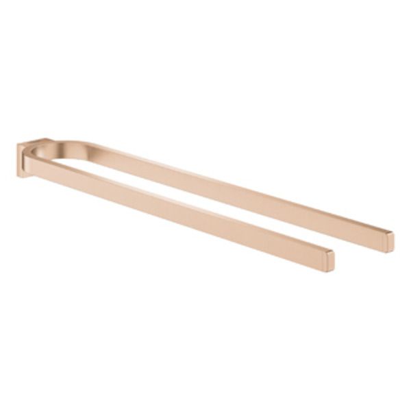 GROHE Selection handdoekhouder dubbel 36cm vast brushed warm sunset 41059DL0