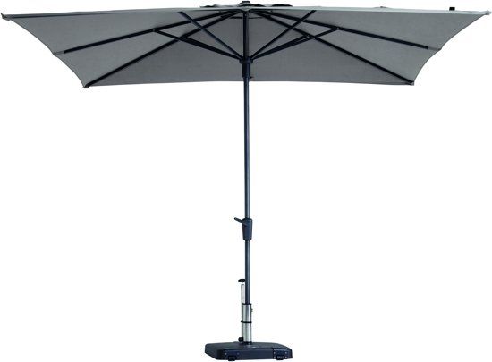 Madison Parasol vierkant Syros Lichtgrijs - 8713229077488