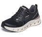 Skechers Glide-step Pro Sneakers voor dames, Synthetische taupe rand van zwart mesh