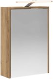 vidaXL Badkamerspiegelkast Ambachtelijk eiken 43 x 16 x 62.5 cm
