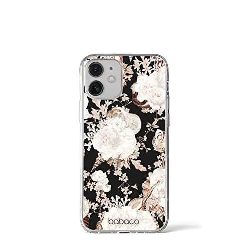ERT GROUP Mobiele Telefoonhoesje voor iPhone 12 Mini - Babaco Flowers 044 - TPU