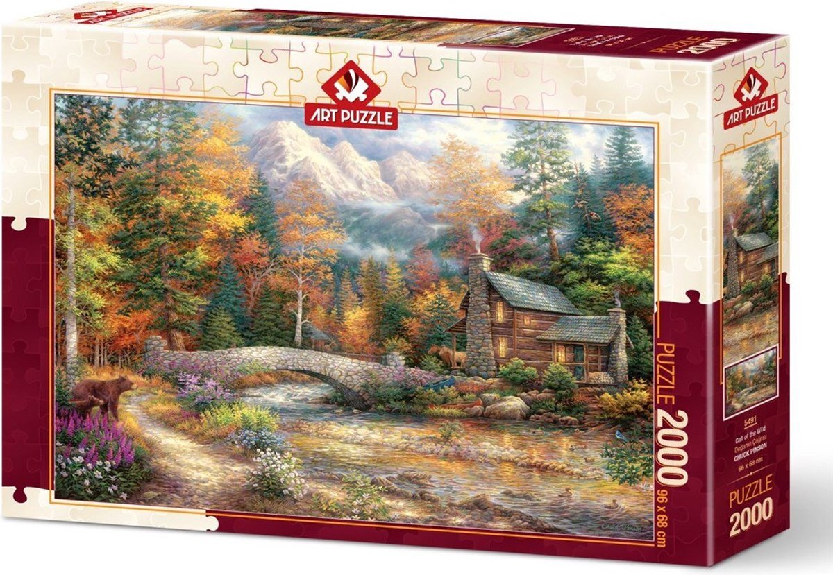 Art Puzzle Legpuzzel call of the wild, 2000 stukjes