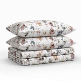 Tribeca Living AMAL4PSSFURE Pocket Sheet Set, Vol, Amalfi Diep Rood/Multi