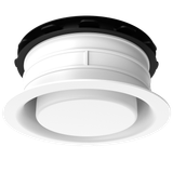 Prado Pradovent Trim - Ventilatieventiel - Ø 125 mm - Wit RAL9003 - Voor luchtafvoer