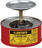 JUSTRITE Plunjerkan Metaal - ROOD 1 liter