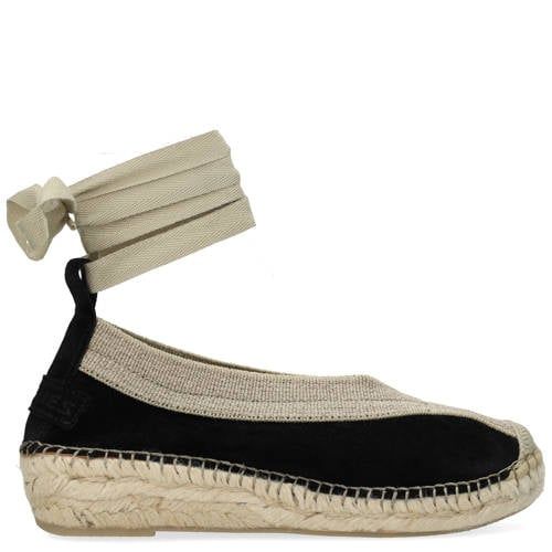 Shabbies Amsterdam Espadrilles Zwart