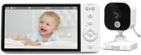 Babyfoon met camera - 5 inch - HD 720p - Nachtzicht - Temperatuursensor