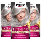 Schwarzkopf Poly Palette Haarkleuring - U71 Puur Zilvergrijs - Voordeelverpakking