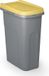 CASARIA Vuilnisbak - 25l Afvalscheiding 39x24x51cm - Grijs Geel