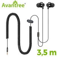 Avantree HF027 - In-ear hoofdtelefoons - inwendig - met bekabeling - 3,5 mm-stekker