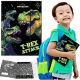 sarcia.eu Dinosaurussen schoolmap met elastiek A4 voor jongen