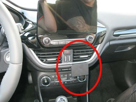 Brodit 855327 - Passive Holder for Mobile Computer, Smartphone, Navigator - Black