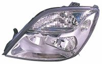 TarosTrade 37-0464-L-30682 koplamp voor elektrisch chroom zonder motor links