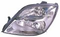 TarosTrade 37-0464-L-30682 koplamp voor elektrisch chroom zonder motor links