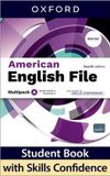 American English File 4th Edition Starter. MultiPack A: Print Student Book & Workbook with 2 years' access to Skills Confidence Multipack A
