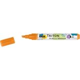 KREUL 17862 Markeerstift, Beitelvormige Punt, Oranje, 1 Stuk