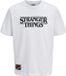 JACK&JONES JORSTRANGER THINGS TEE SS C.N STYD SS25 Hommes T-shirts S Coton Blanc