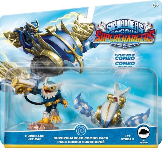 Skylanders Superchargers Supercharged Combo Pack Hurricane Jet-Vac and Jet Stream