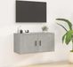 Prolenta Maison Exclusive - TV-meubel voor aan de muur, betonlook, 80x34,5x40 cm