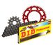 Kettingset DID Kettingset Alu 520NZ / 114 clipslot rood voor Honda CR R 250 cc Bj. 2002-2003