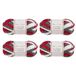 Utopia Crafts Knuffel Ombre Super Chunky Chenille Zacht Garen voor Breien en Haken (Winterberry, 4X 100g)