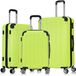 Flexot® F-2045 | Ensemble de 3 valises, ensemble de valises de voyage, tailles M (bagage à main), L et XL (valises à roulettes), valises à coque rigide, robustes, roulettes à 360°, bagages, valises