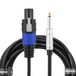 Gator Cableworks CBW-BKLSPKR1TWLK-CBLE-10 Backline Series 10 Foot