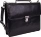 Leonhard Heyden Cambridge Aktetas 1-Vaks 13 inch - Zwart