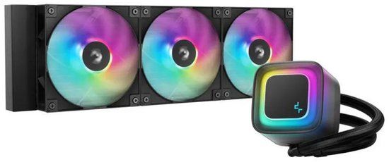 Deepcool LE360 V2 Serie - All-in-One Waterkoeling - 360mm - RGB Verlichting - Zwart