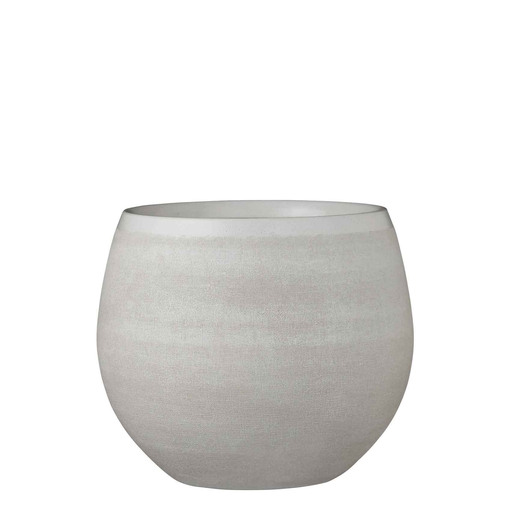 Mica Decorations douro pot rond off white maat in cm: 25 x 29