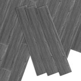 Merkloos / Sans marque Icecat PVC-vloeren, vinylvloeren, zelfklevend, PVC laminaat zelfklevend set van 18, 2,51 m², houtnerf, vloertegels met houtlook, vinyl plaktegels, waterdicht, antislip, voor keuken, woonkamer, balkon (mat Grey)