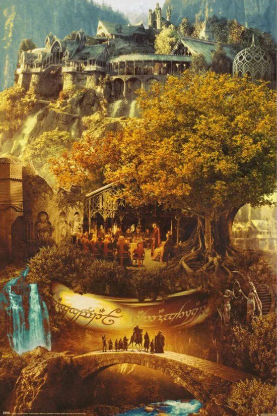 Grupo Your Decoration B.V. Poster The Lord of the Rings - 25th Anniversary 61x91,5cm