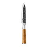 Forge-D Olive santoku 14cm - bruin