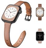 Merkloos Apple Watch 2-Pak Vervangende Heren Leren Horlogebanden