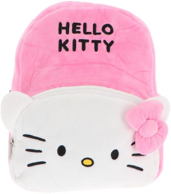 Hello Kitty Pluche Rugzak Roze Polyester 30 cm