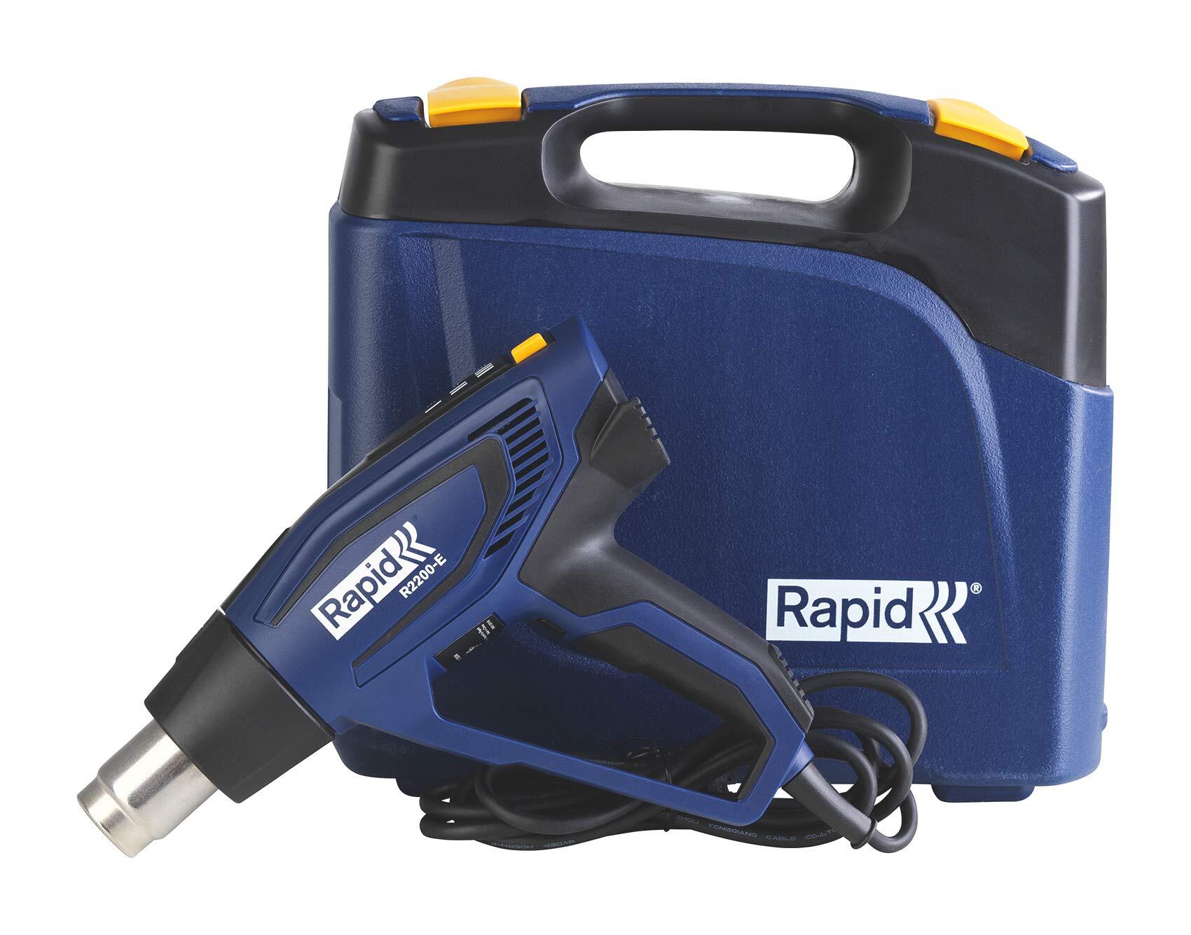 Rapid R2200-E Heteluchtpistool in koffer - 2000W