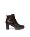 Nero Giardini I617261D Enkellaarsjes voor dames van leer en stof, koffiekleurig, 36 EU