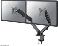 Neomounts DS70-700BL2 Monitor Arm - Dual Monitor - 17-27" - Black