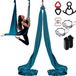 VEVOR Hamac de yoga aérienne 8 x 2,8 m, vert