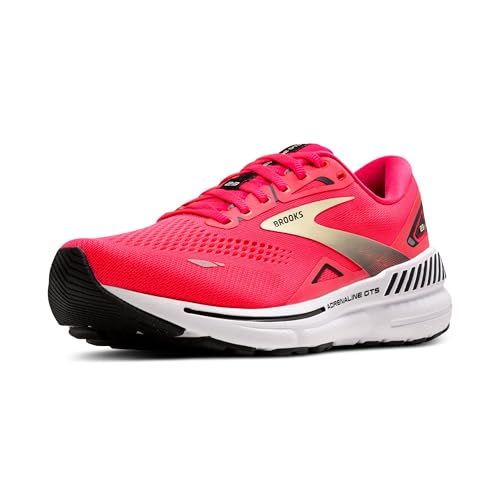 Brooks Adrenaline GTS 23 - Damessneakers - 42 EU - Diva Roze Geel Zwart