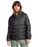 Roxy Wind Bliss Gewatteerde Jas Zwart S Vrouw