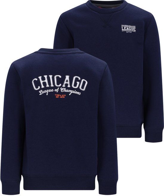 TYGO & vito jongens Trui blauw maat 122/128