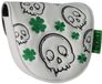 Legend ACM Products Legend Putter Mallet Headcover Lucky Wit Groen