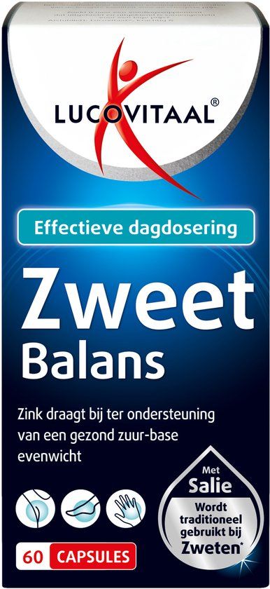 Lucovitaal Zweet Balans - 60 capsules