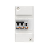 Debflex - Schakelpaneel 4 modules controller J/N - verdeelkast - modulaire dozen - binnen voorgemonteerd - 707657