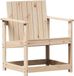 vidaXL Tuinstoel 62x56x77 cm massief grenenhout