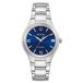 Bulova 96L319 Montre automatique femme argenté acier bleu